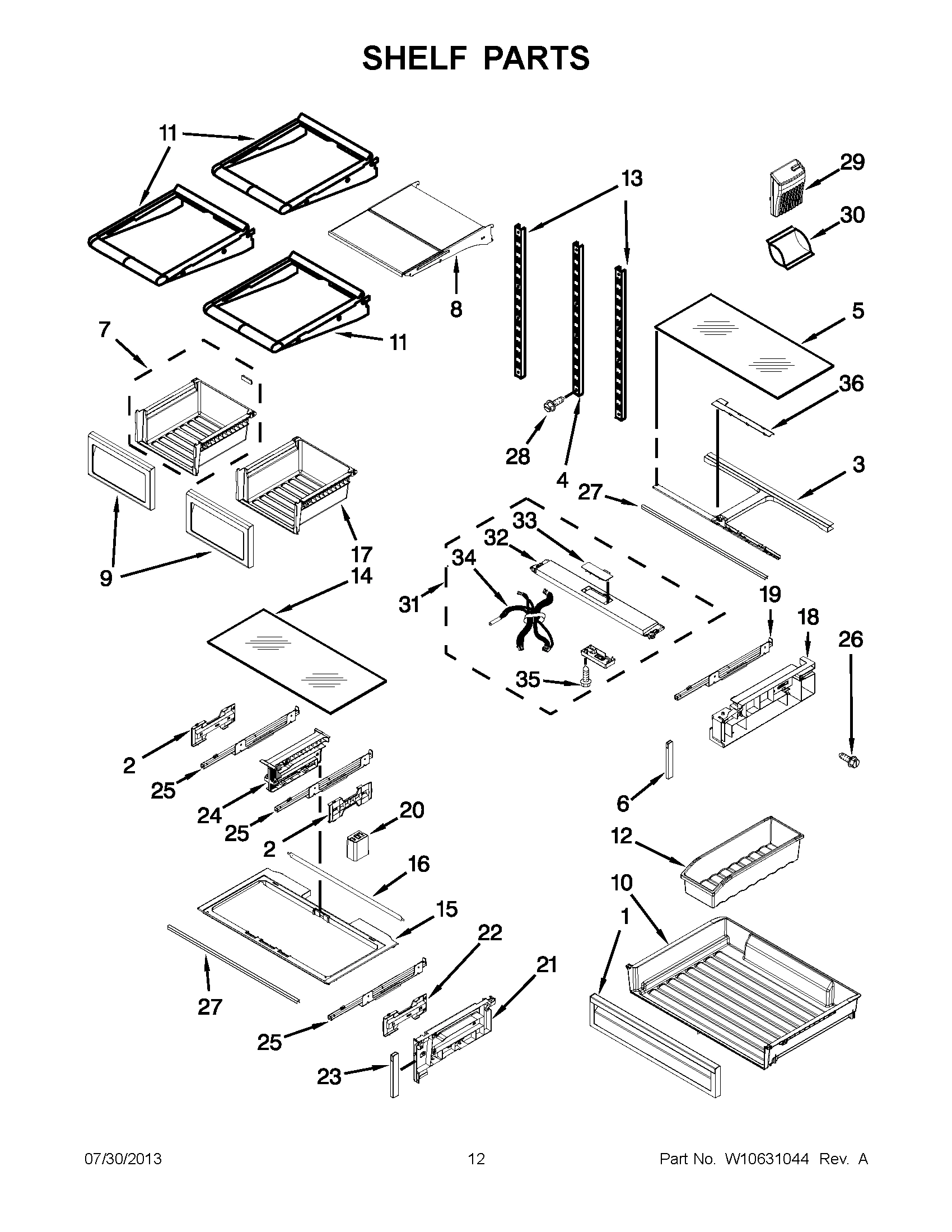 06 - SHELF PARTS