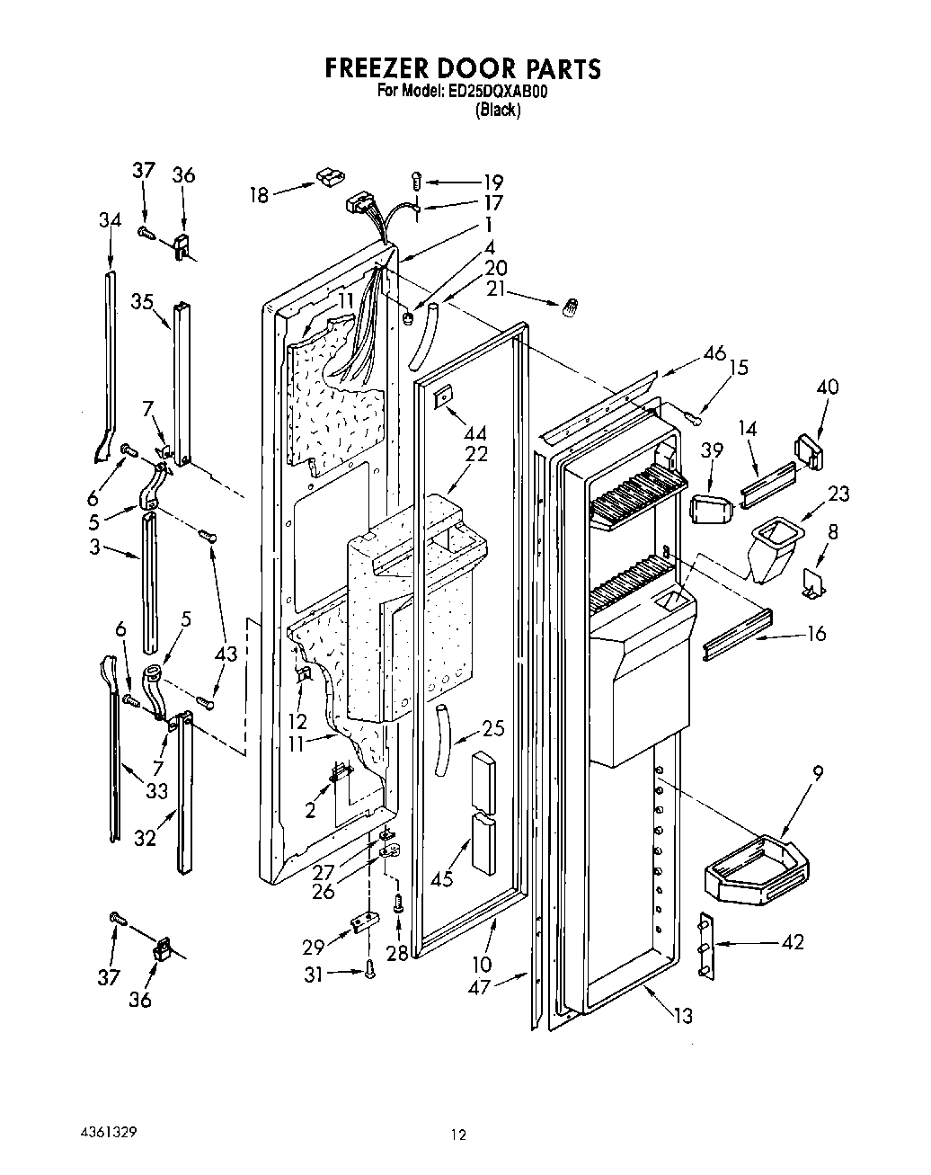 08 - FREEZER DOOR