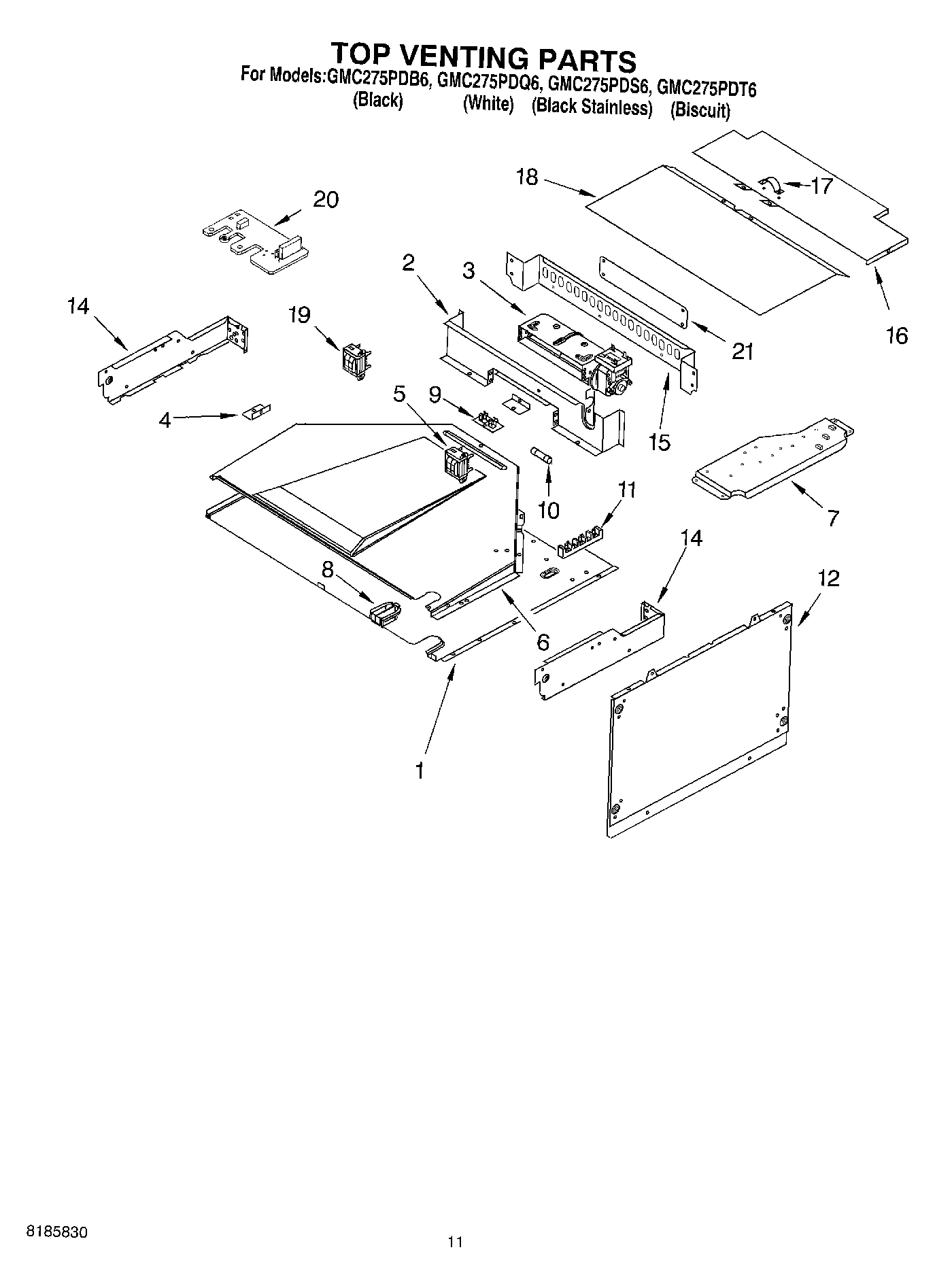 09 - TOP VENTING, OPTIONAL