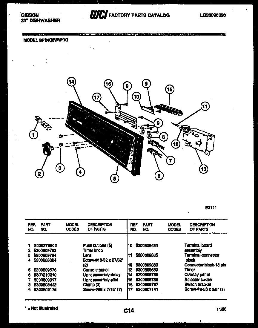 05 - CONSOLE AND CONTROL PARTS