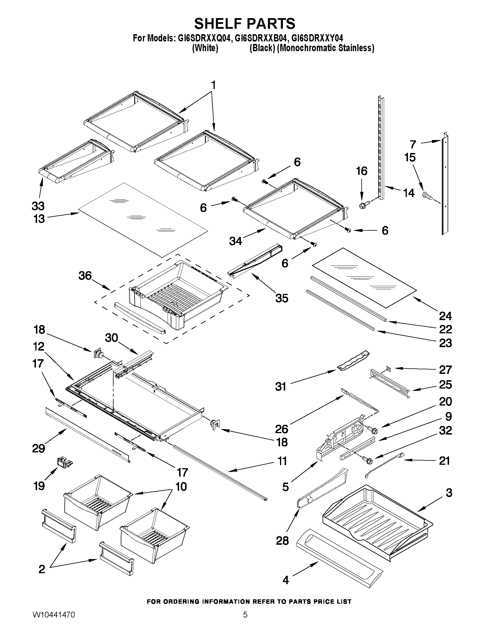 03 - SHELF PARTS