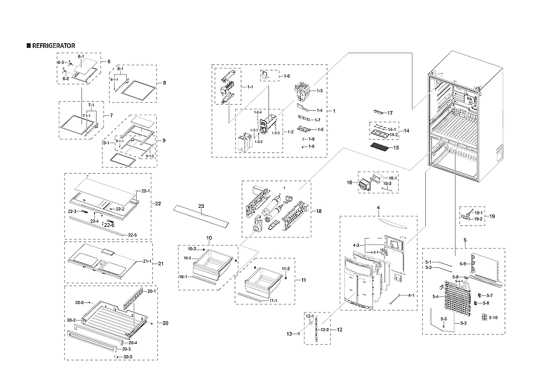 REFRIGERATOR PARTS