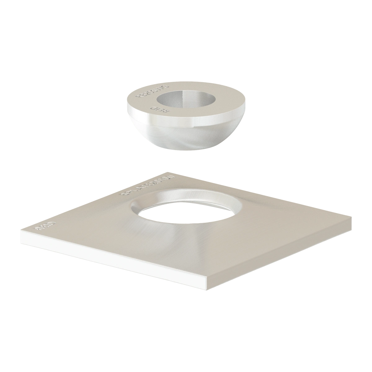 ReidBar™ HDG Domed Plates
