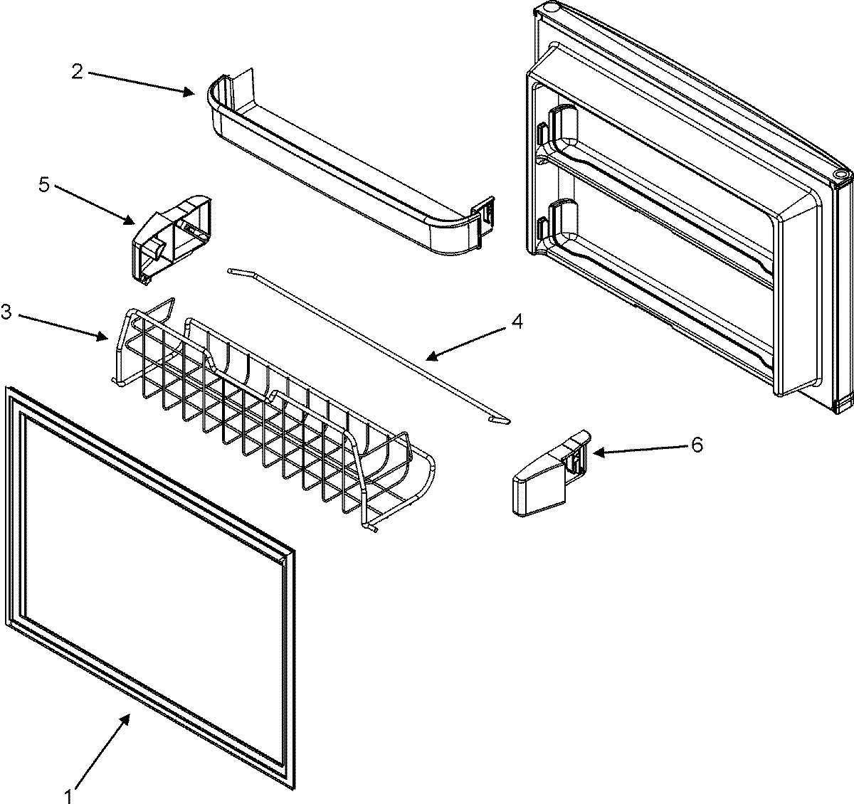 04 - FREEZER INNER DOOR