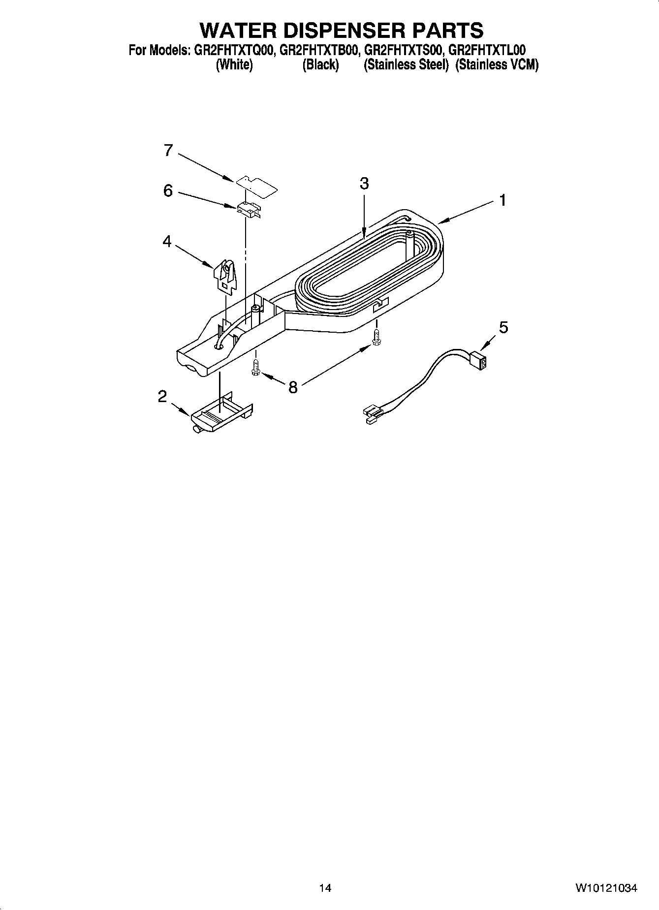 08 - WATER DISPENSER PARTS, OPTIONAL PARTS