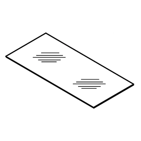 W11092486 Whirlpool Refrigerator Glass Shelf