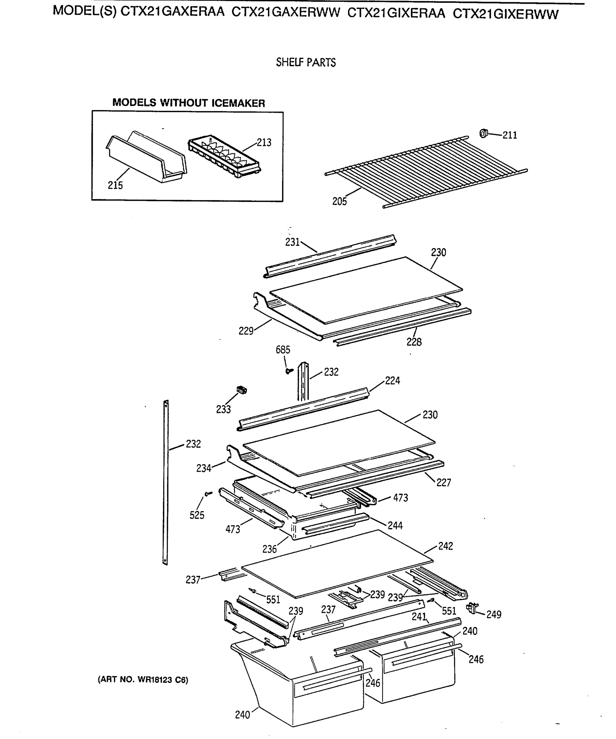 SHELF PARTS