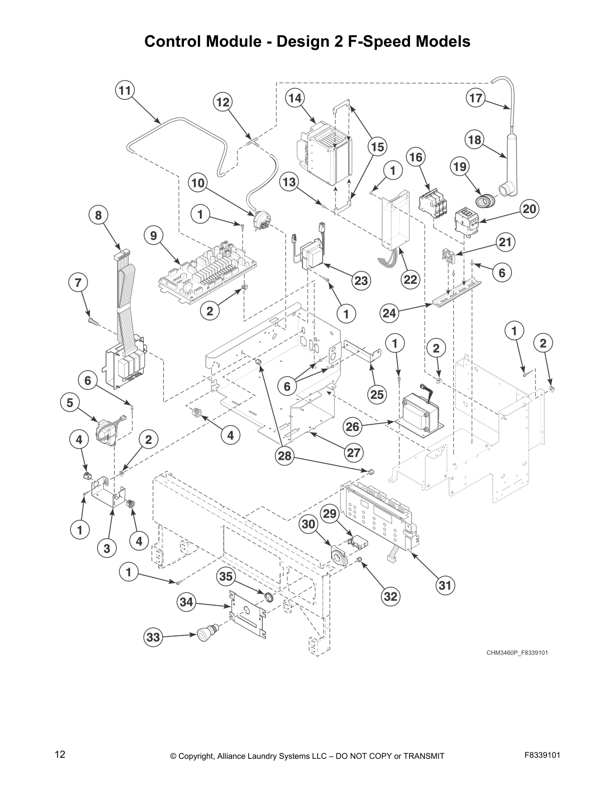 Control Module - Design 2 F-Speed Models