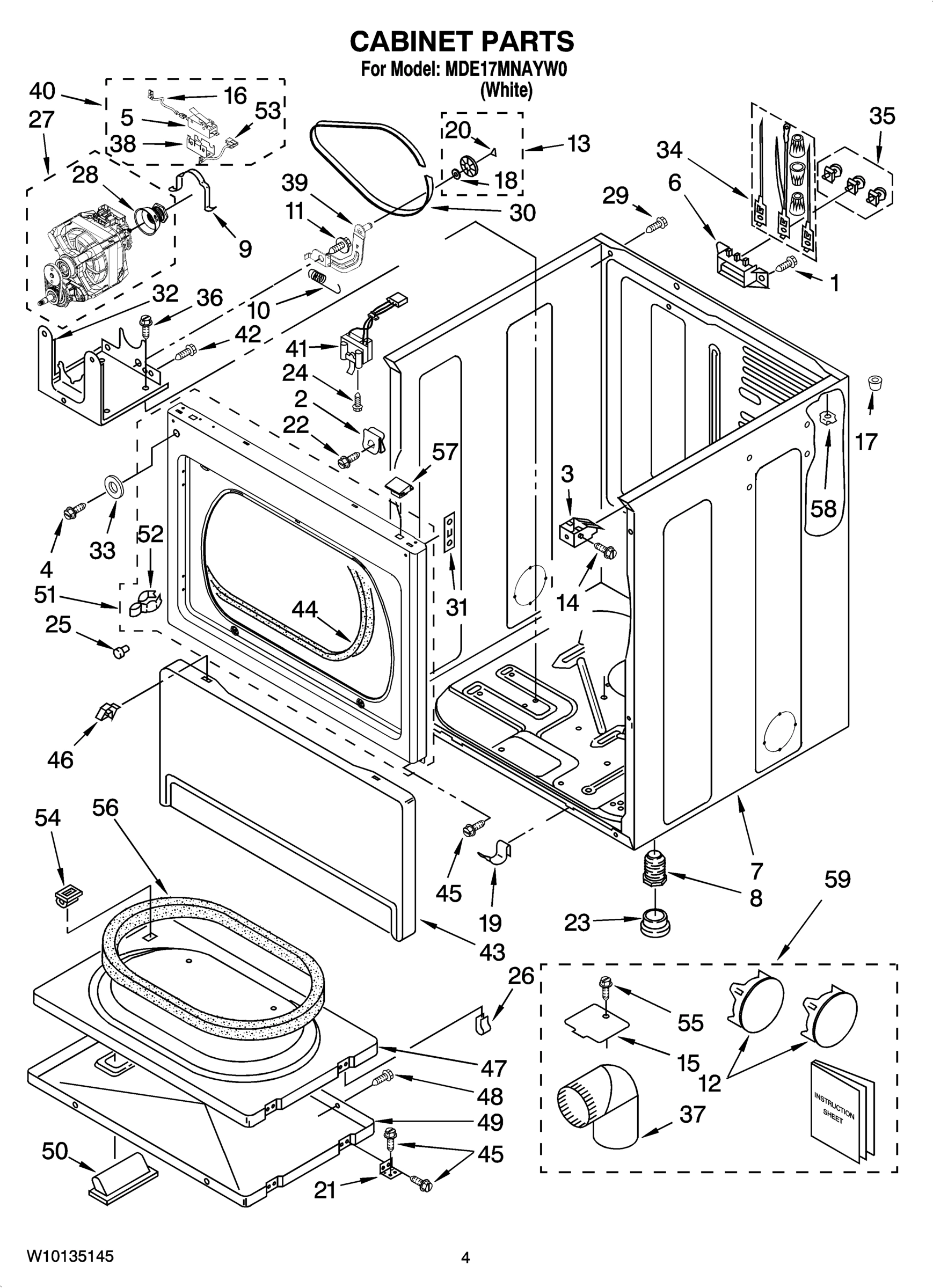 02 - CABINET PARTS