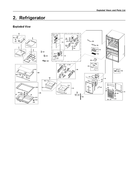 REFRIGERATOR PARTS