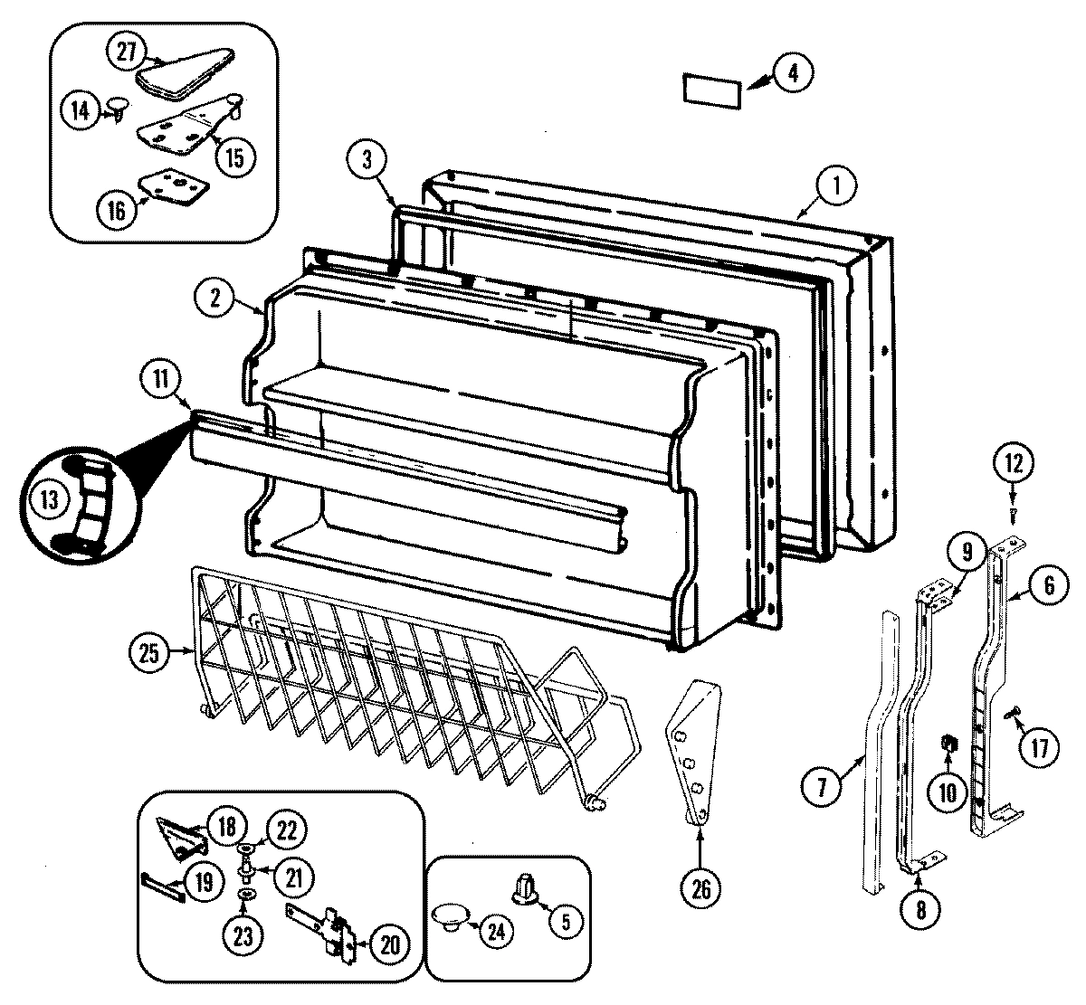 03 - FREEZER DOOR
