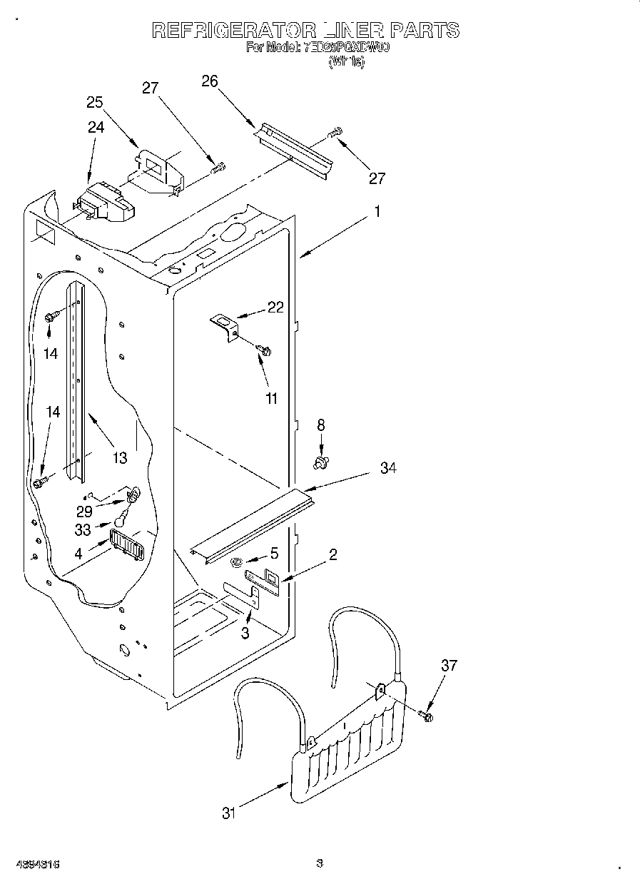 02 - REFRIGERATOR LINER