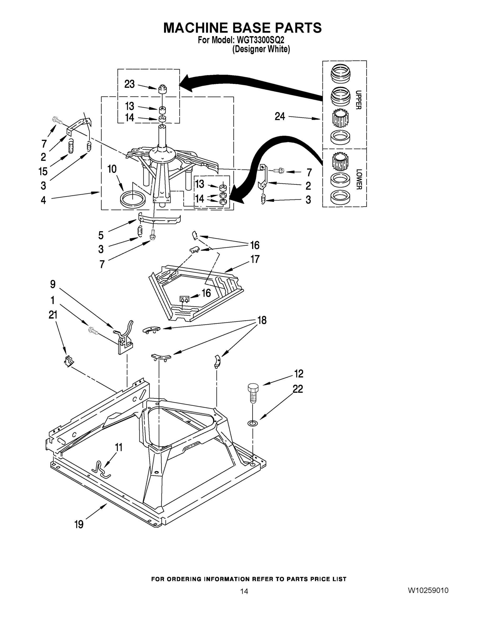 09 - MACHINE BASE PARTS
