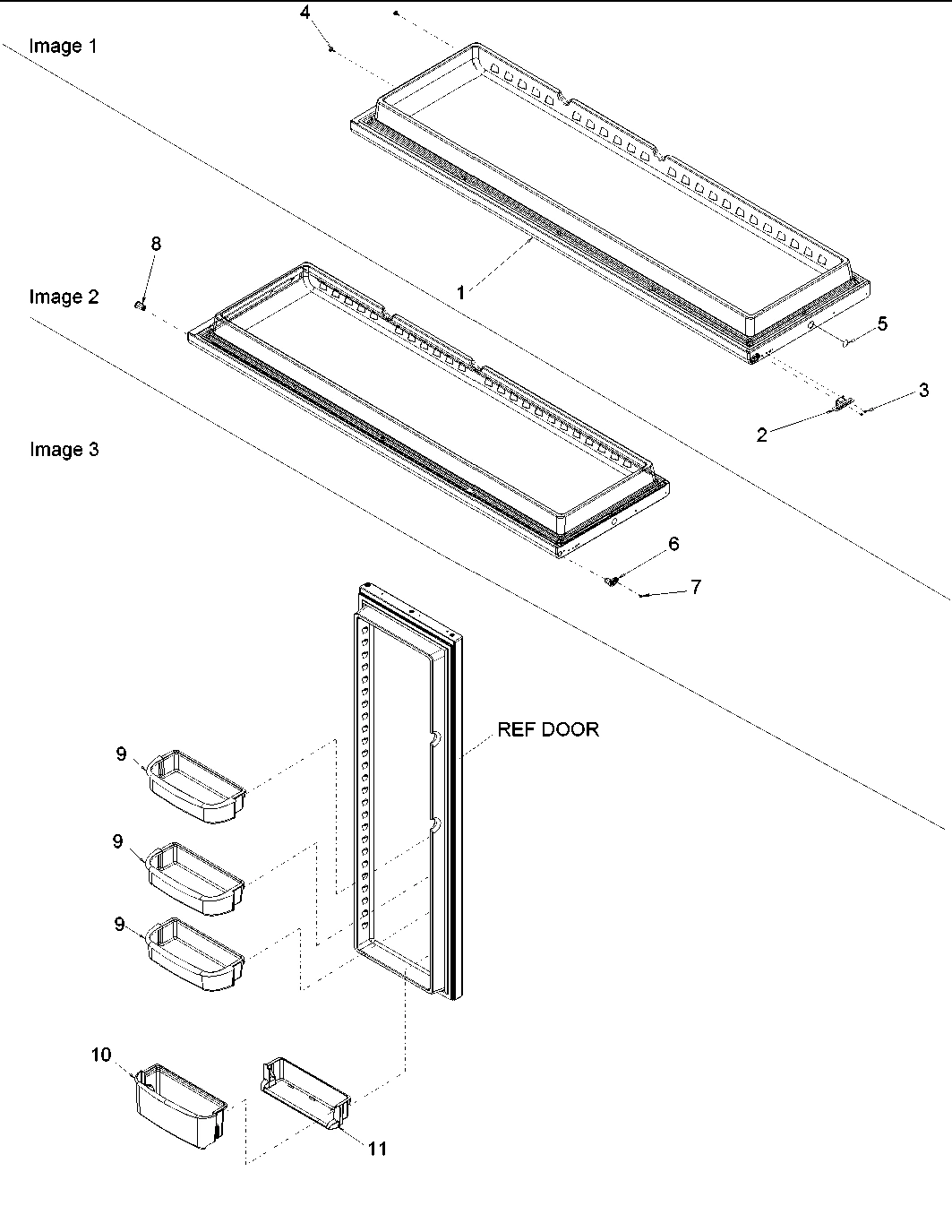 13 - Refrigerator Door