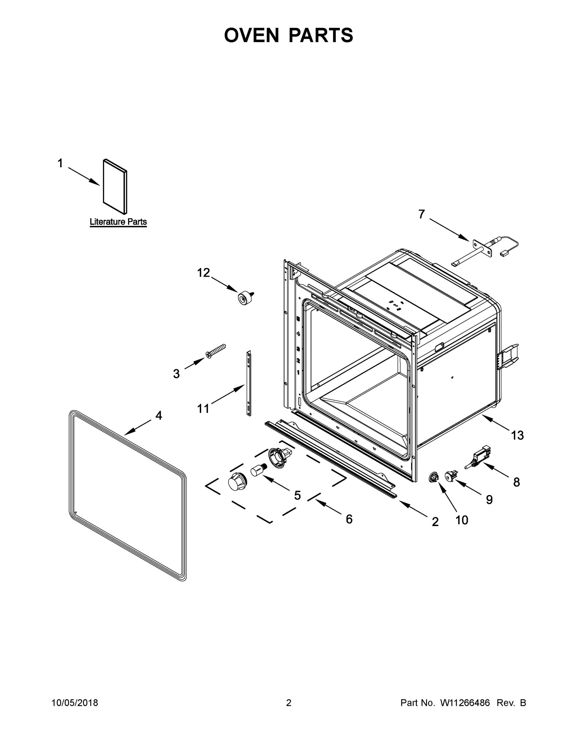 02 - OVEN PARTS