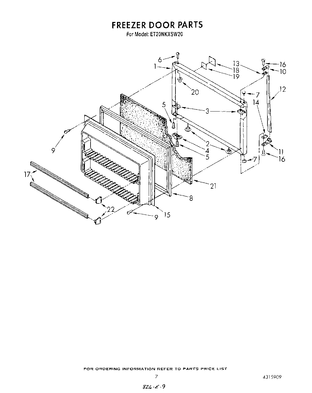 06 - FREEZER DOOR