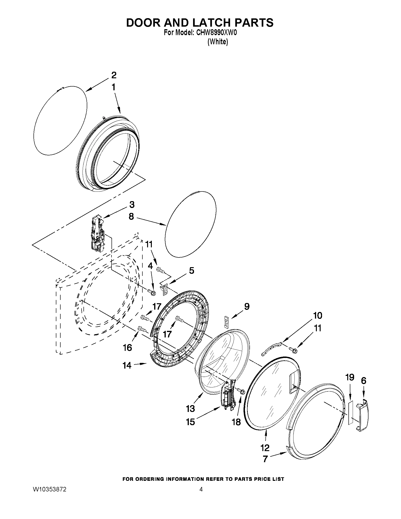 02 - DOOR AND LATCH PARTS