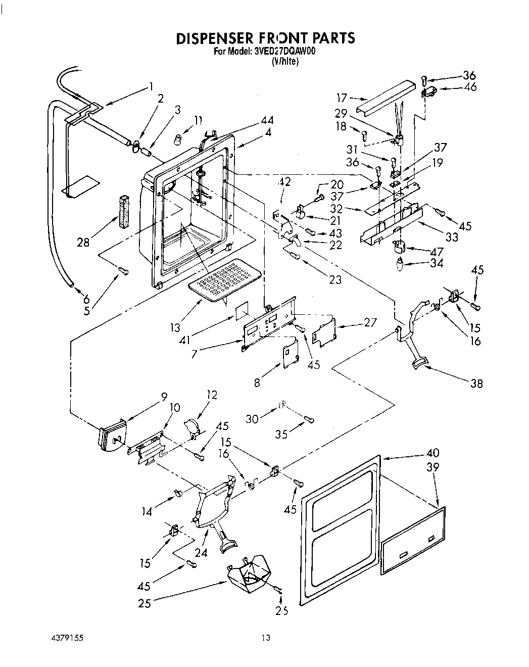 08 - DISPENSER FRONT
