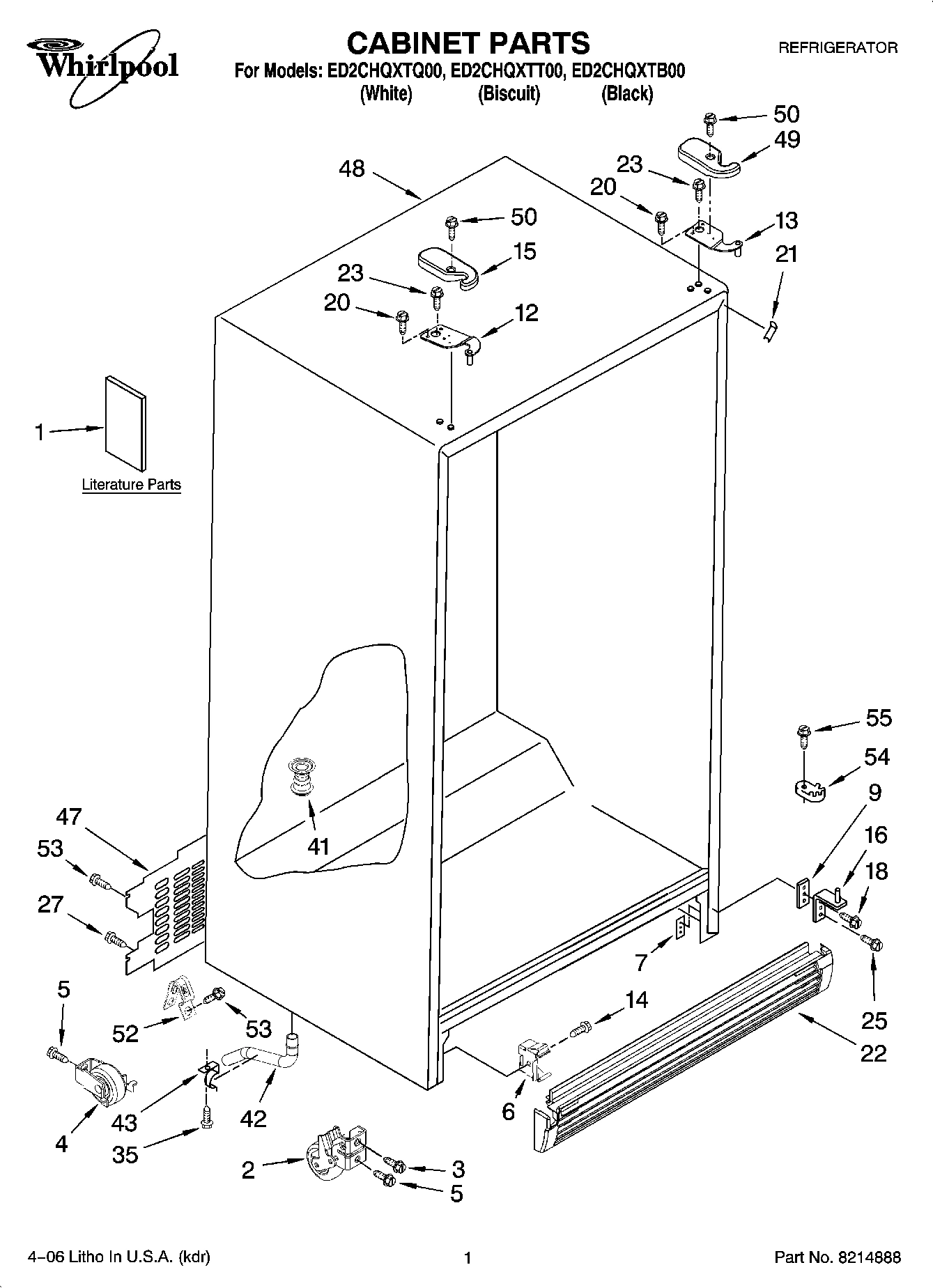 01 - CABINET PARTS