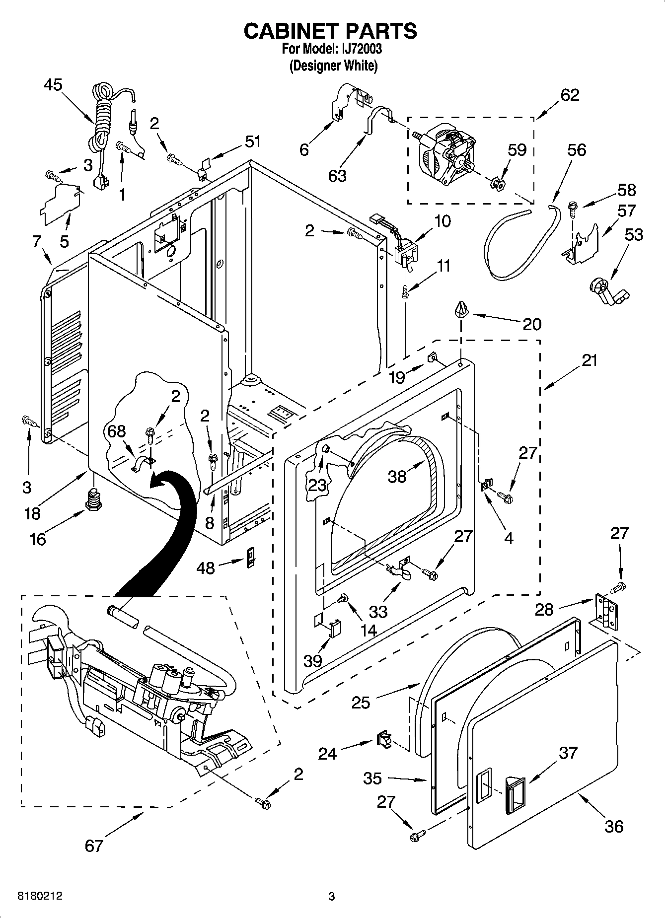 02 - CABINET PARTS