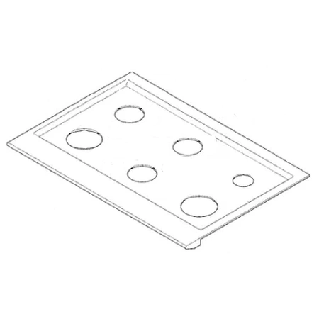 318185234 Frigidaire Main Top Assembly