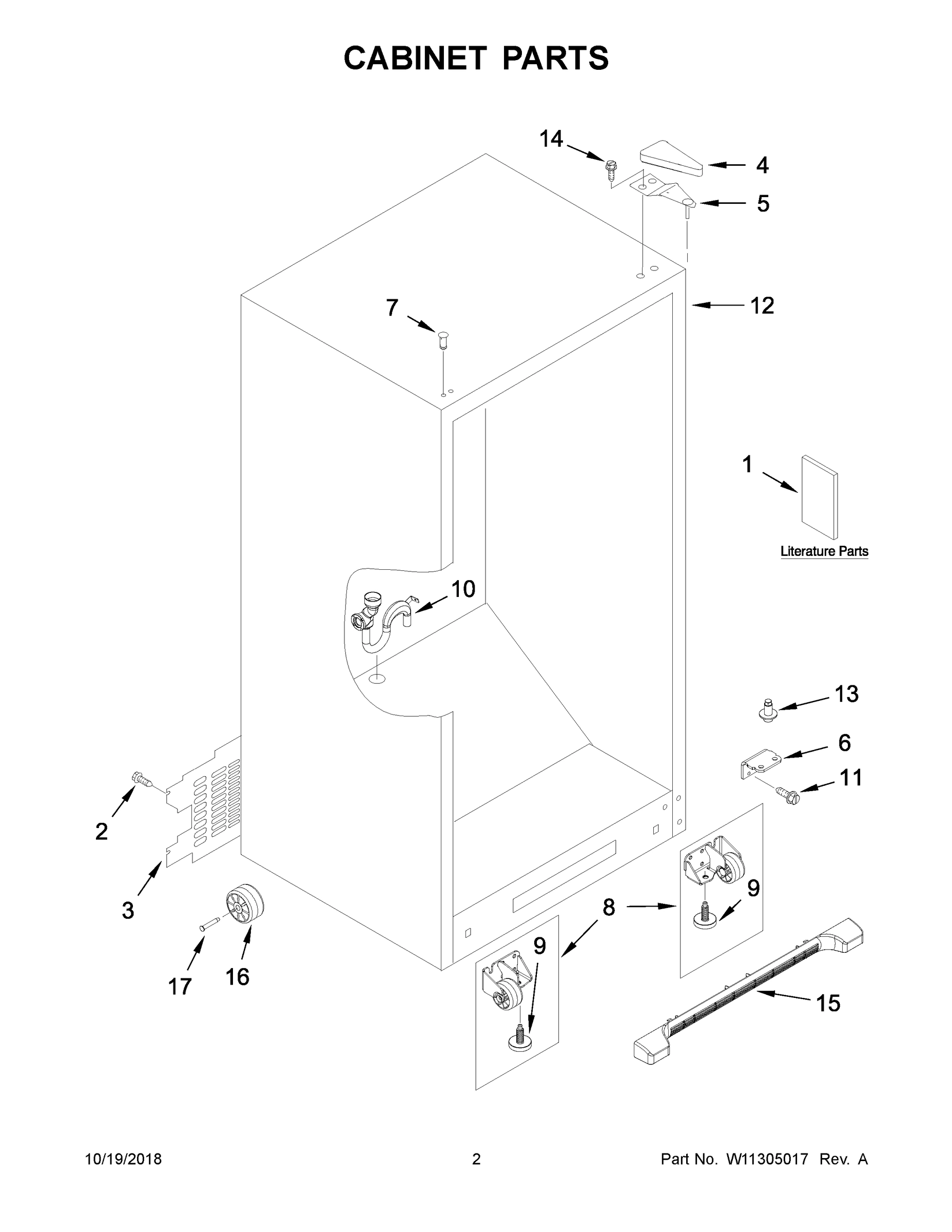 02 - CABINET PARTS