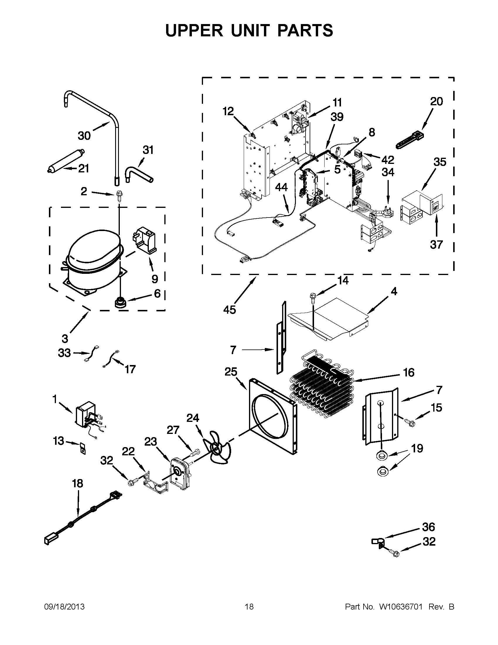 10 - UPPER UNIT PARTS
