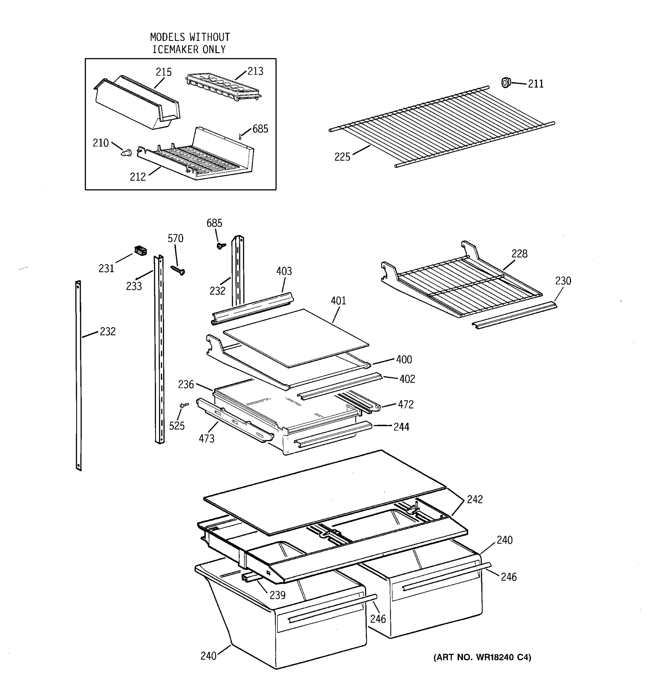 SHELF PARTS