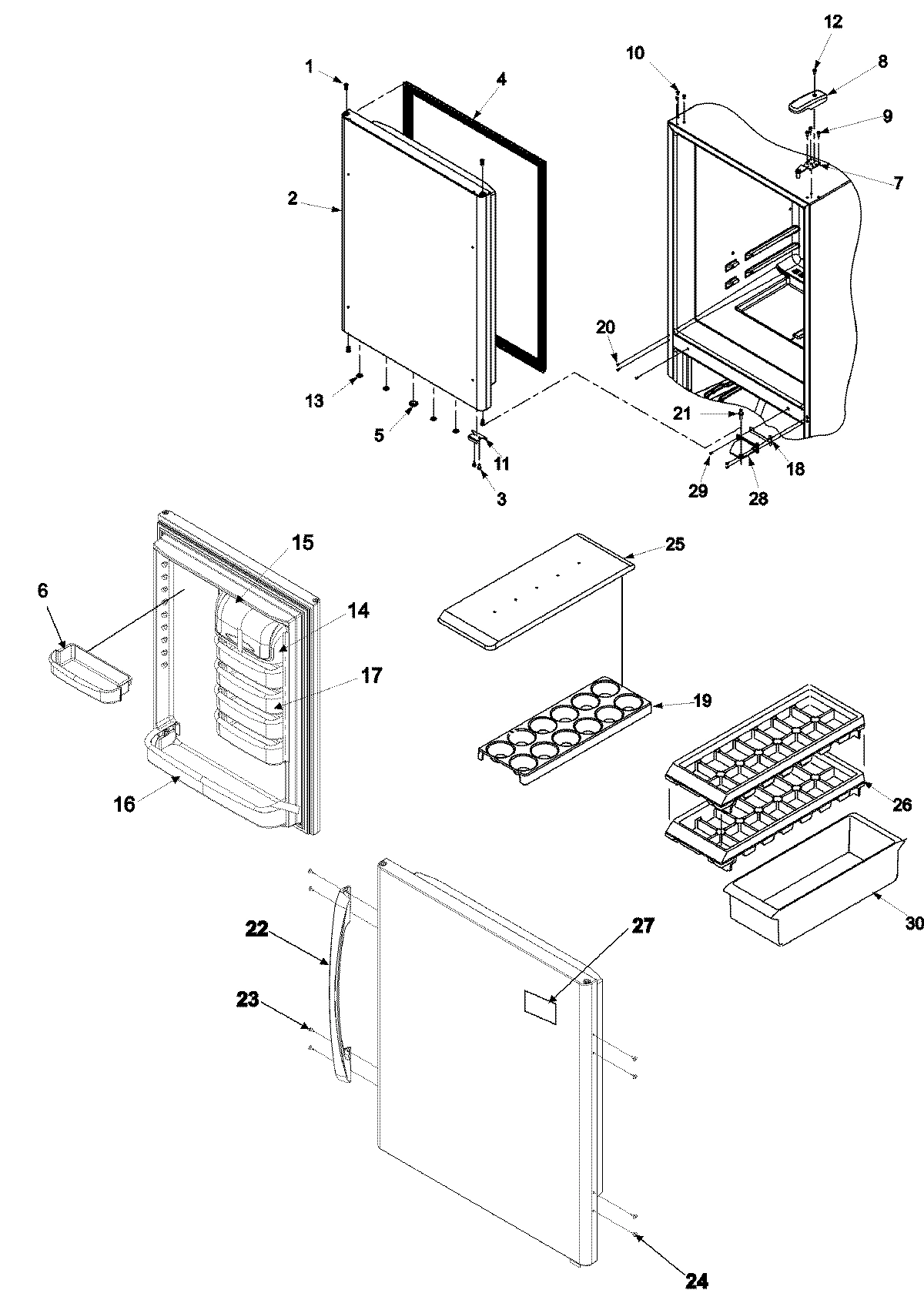 08 - REFRIGERATOR DOOR