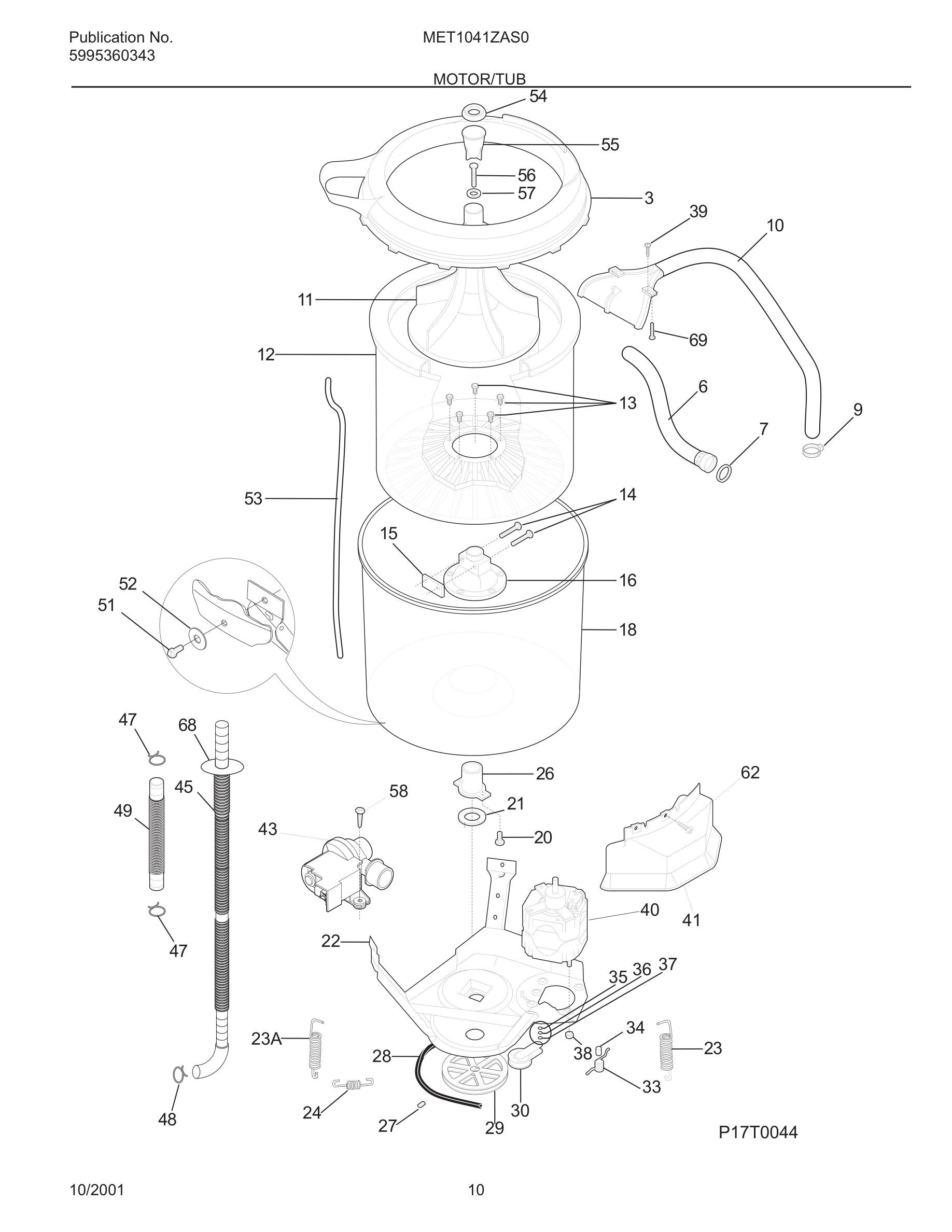 11 - MOTOR/TUB