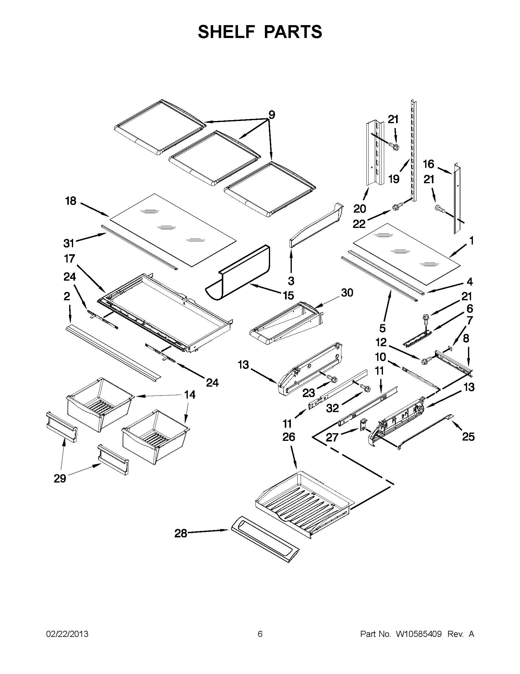03 - SHELF PARTS