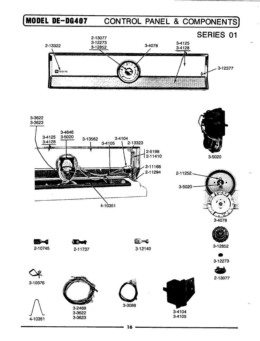 04 - CONTROL PANEL & COMPONENTS (SER 01)