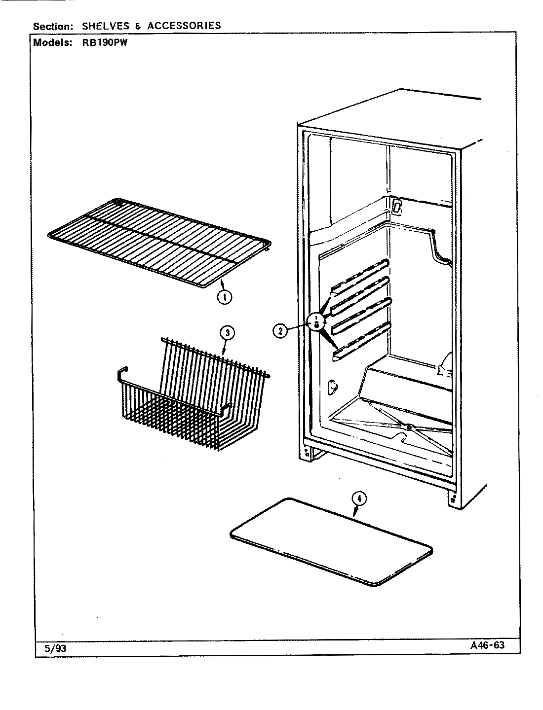 05 - SHELVES & ACCESSORIES