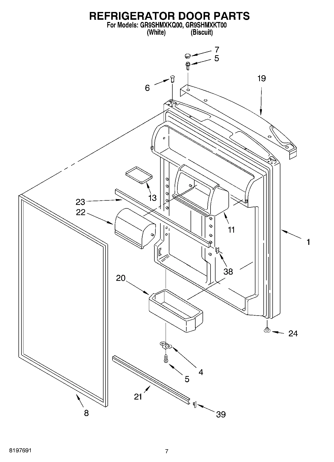 04 - REFRIGERATOR DOOR