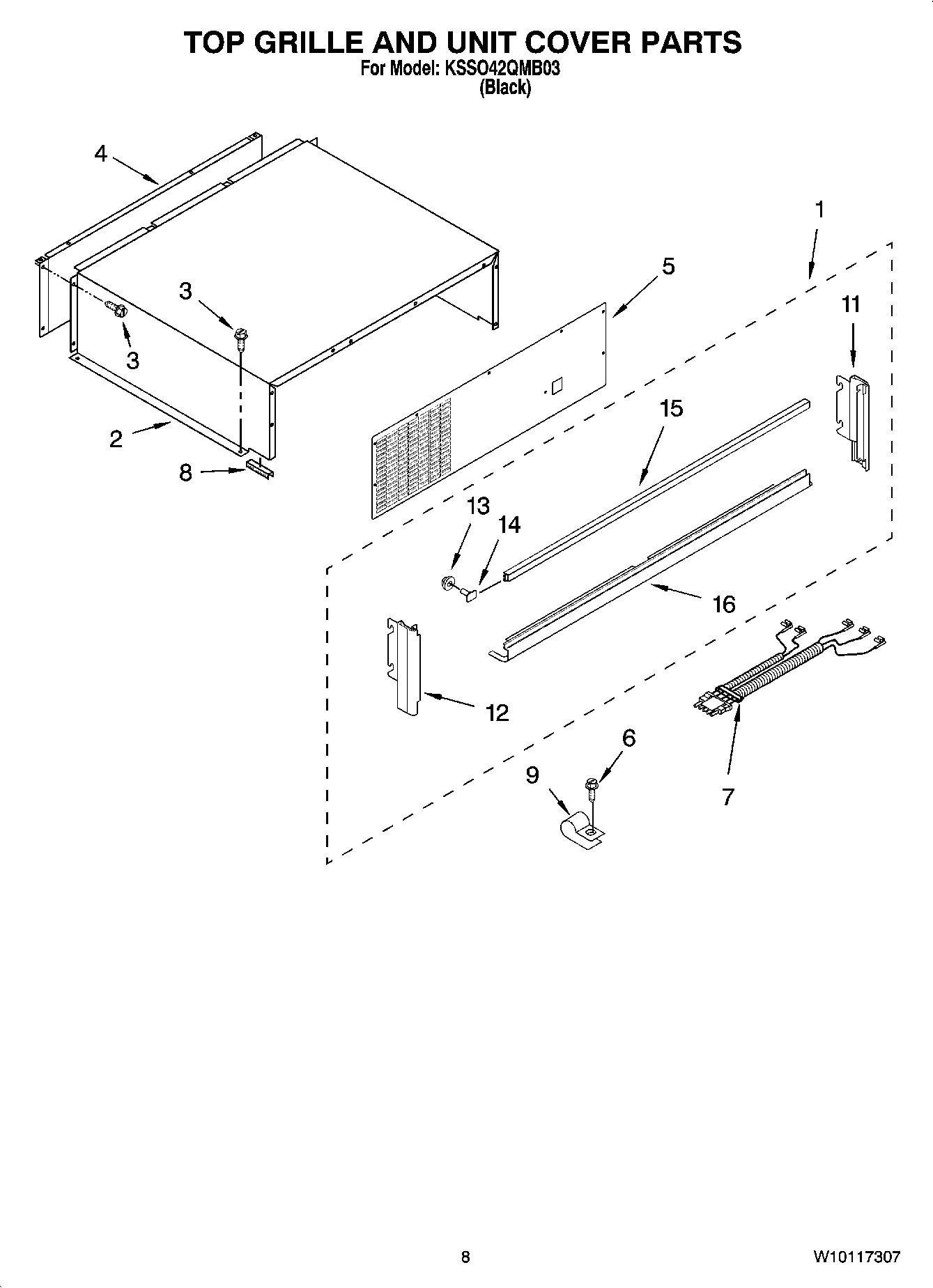 06 - TOP GRILLE AND UNIT COVER PARTS