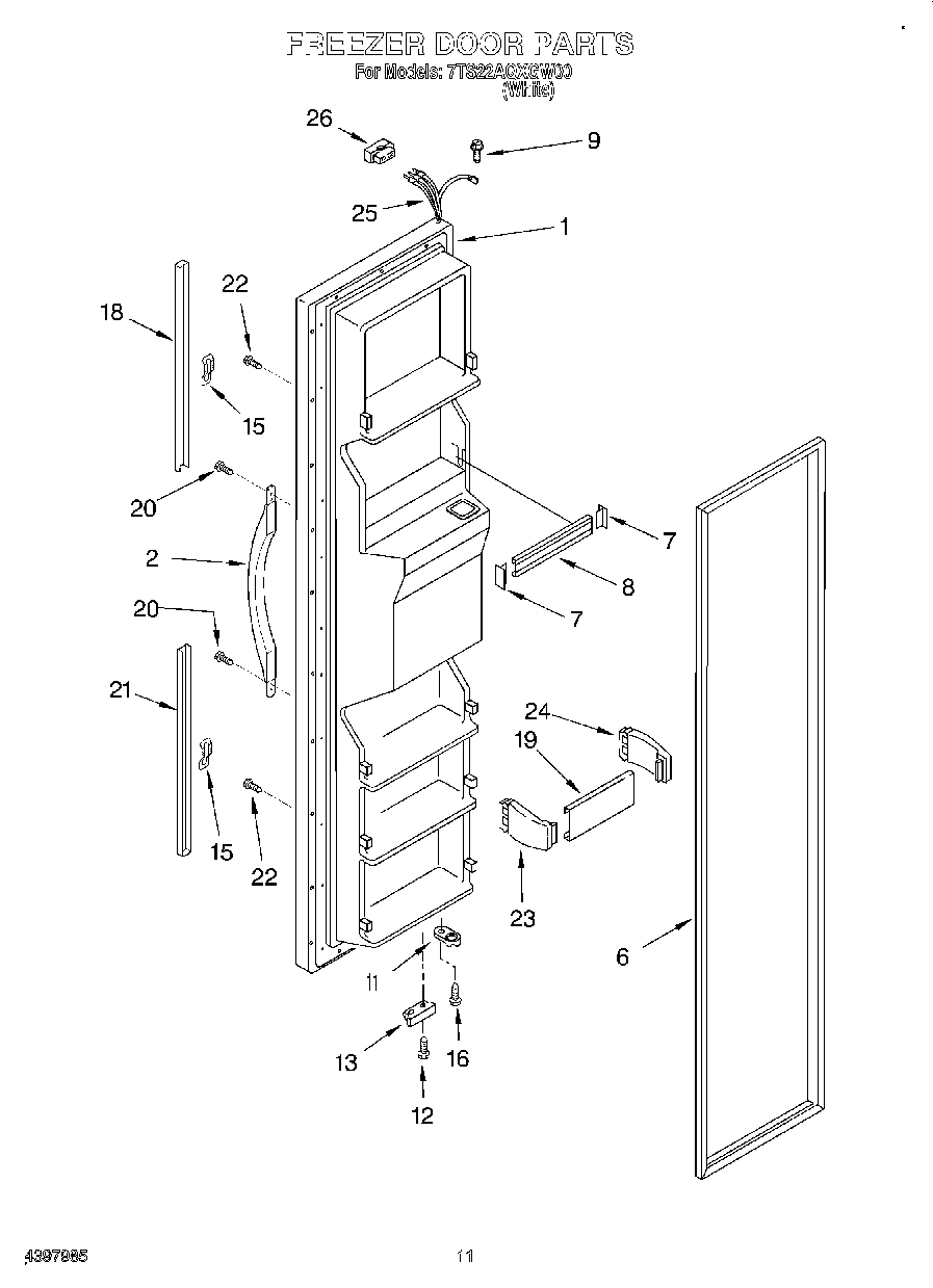 07 - FREEZER DOOR