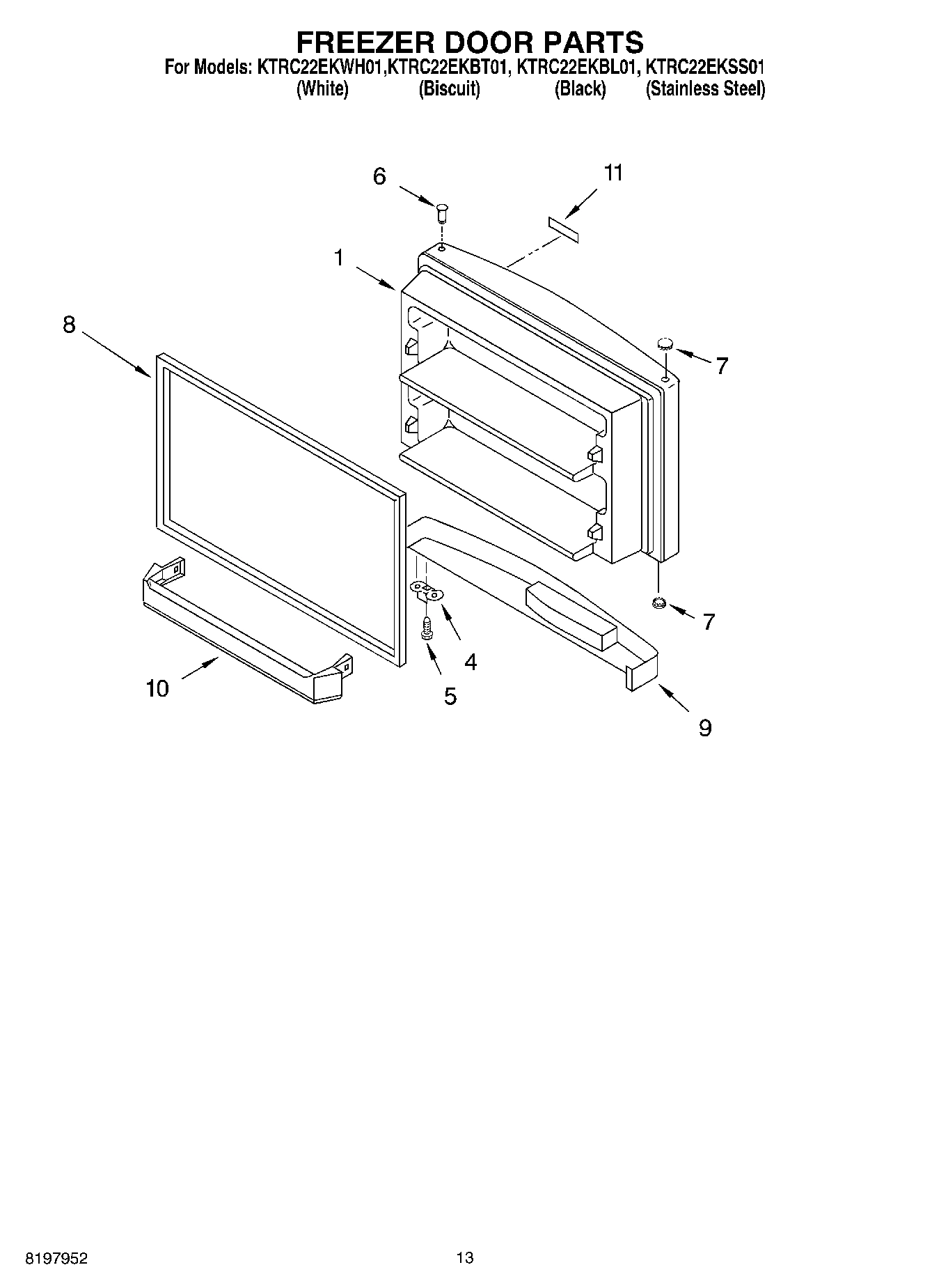 07 - FREEZER DOOR
