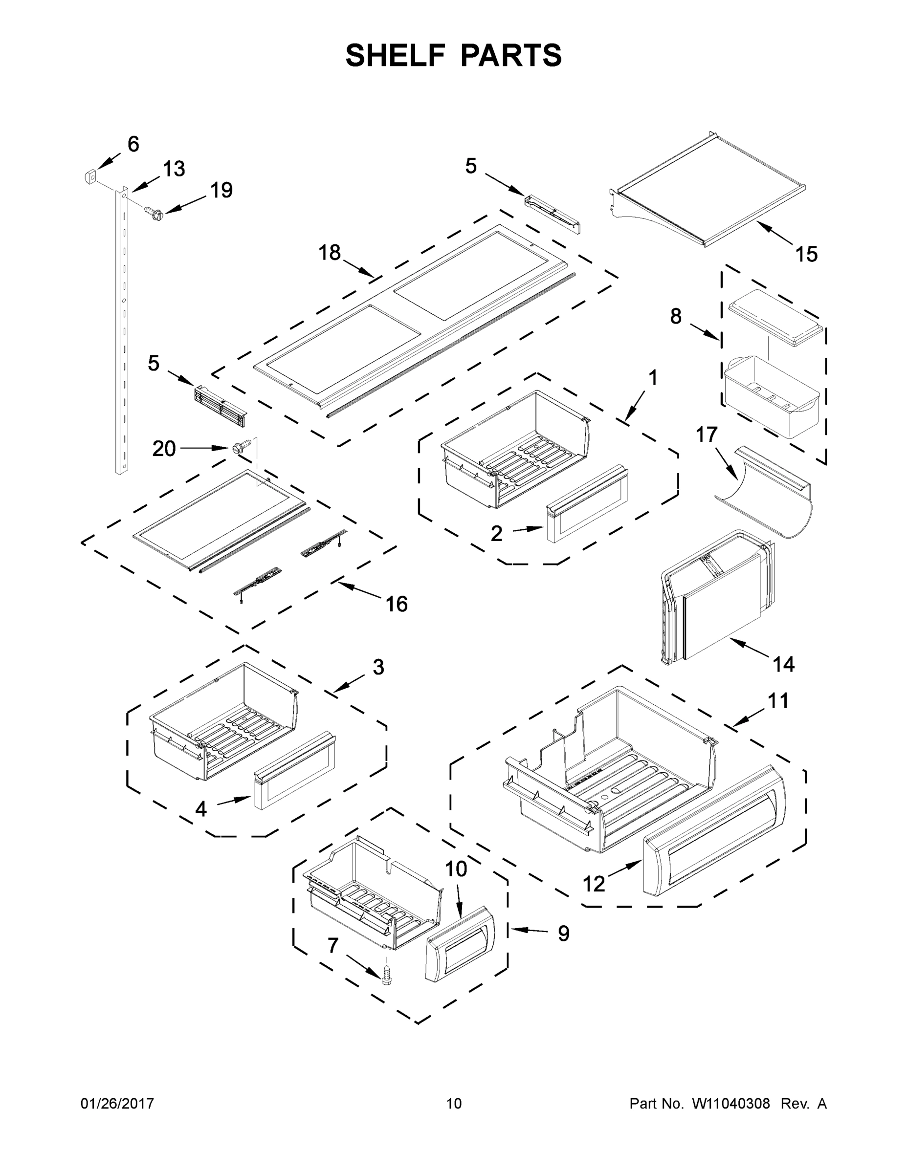 06 - SHELF PARTS