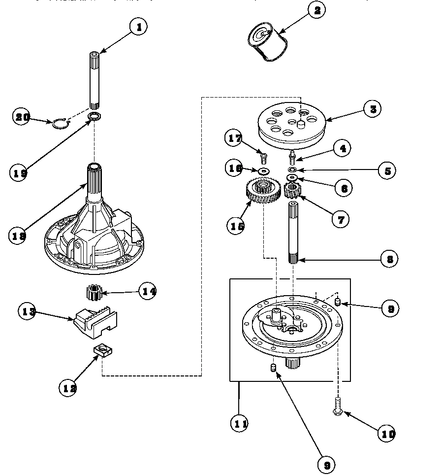 01 - 34526P TRANSMISSION ASSY