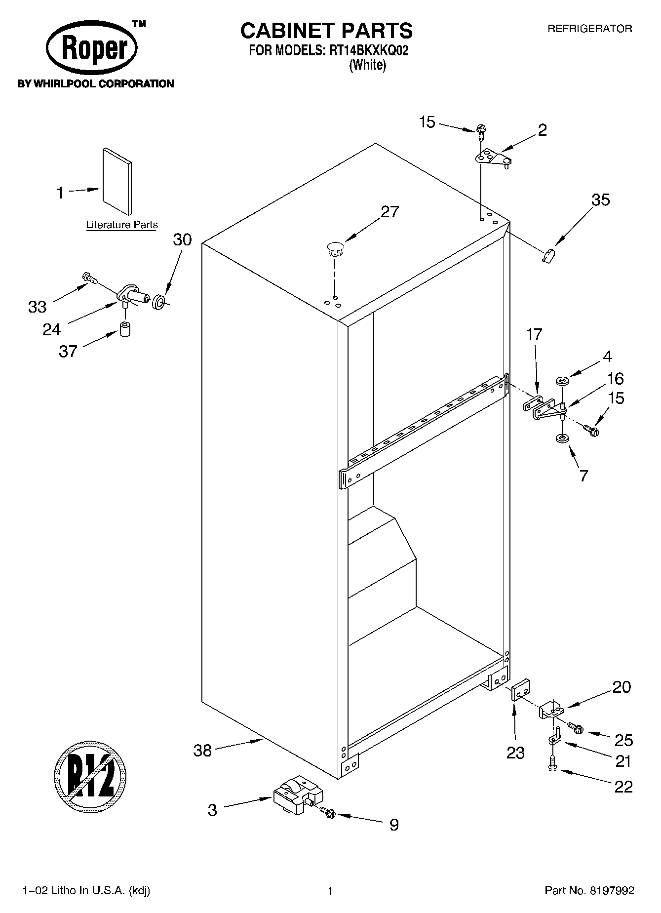 01 - CABINET, LITERATURE