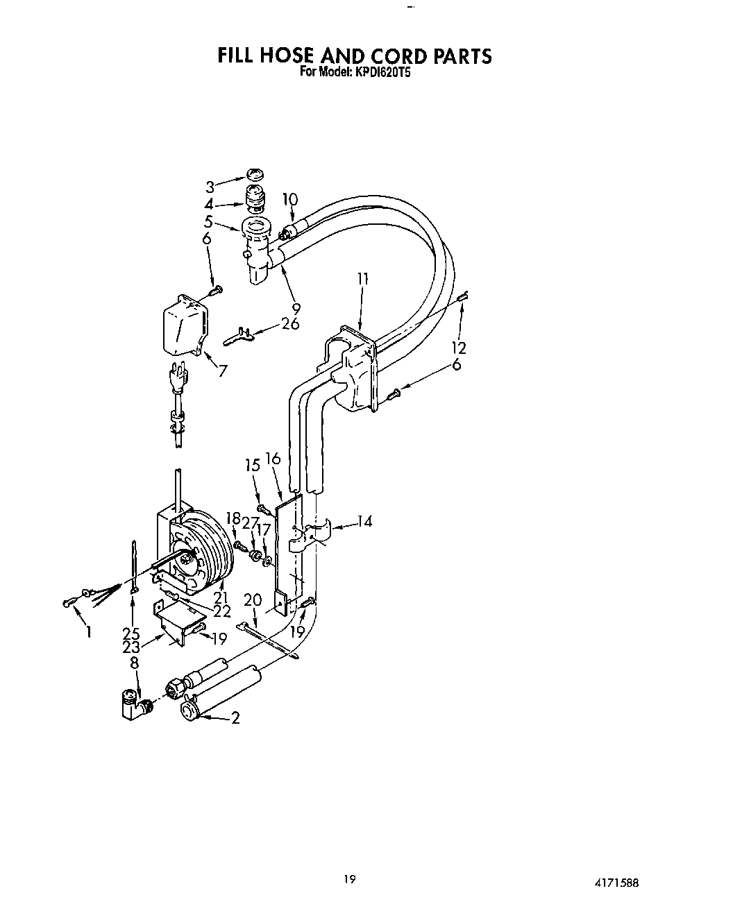 16 - FILL HOSE AND CORD