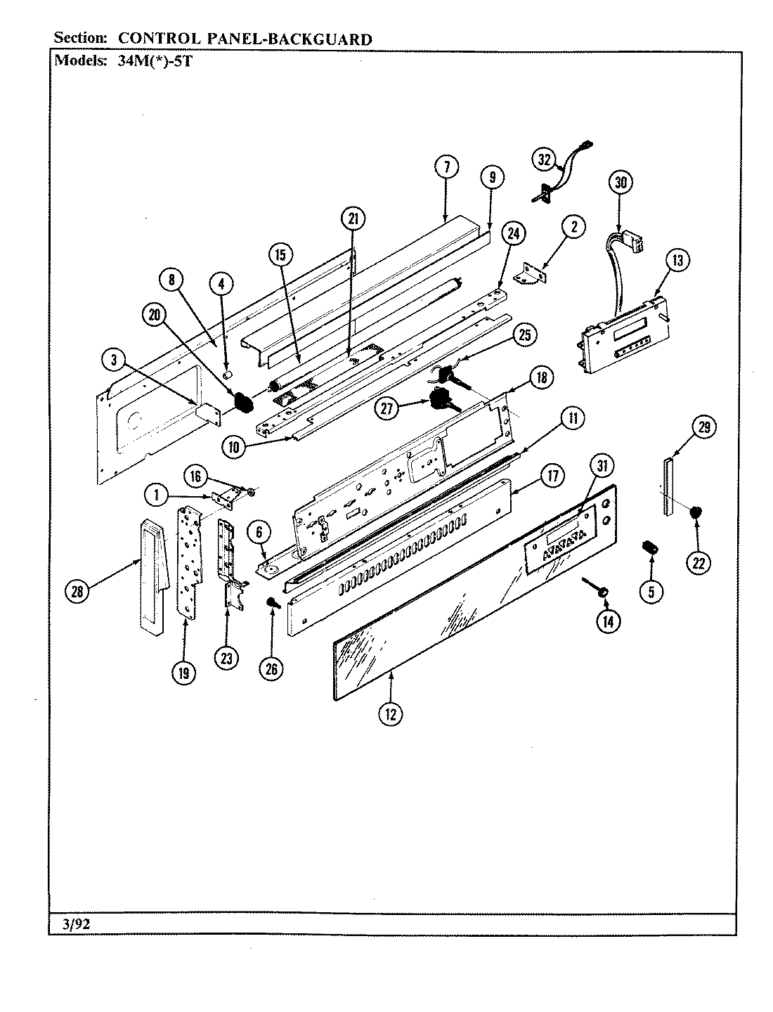 02 - CONTROL PANEL (34Mx-5TKVW)