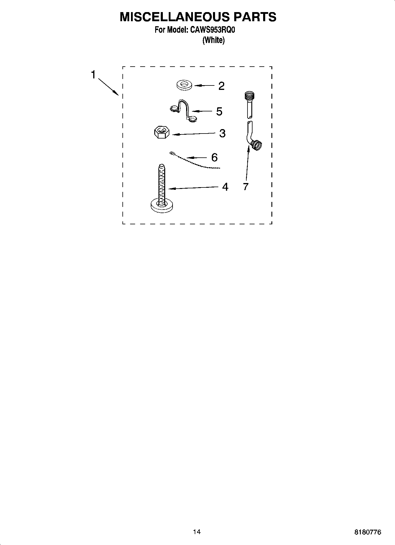10 - MISCELLANEOUS PARTS, OPTIONAL PARTS (NOT INCLUDED)