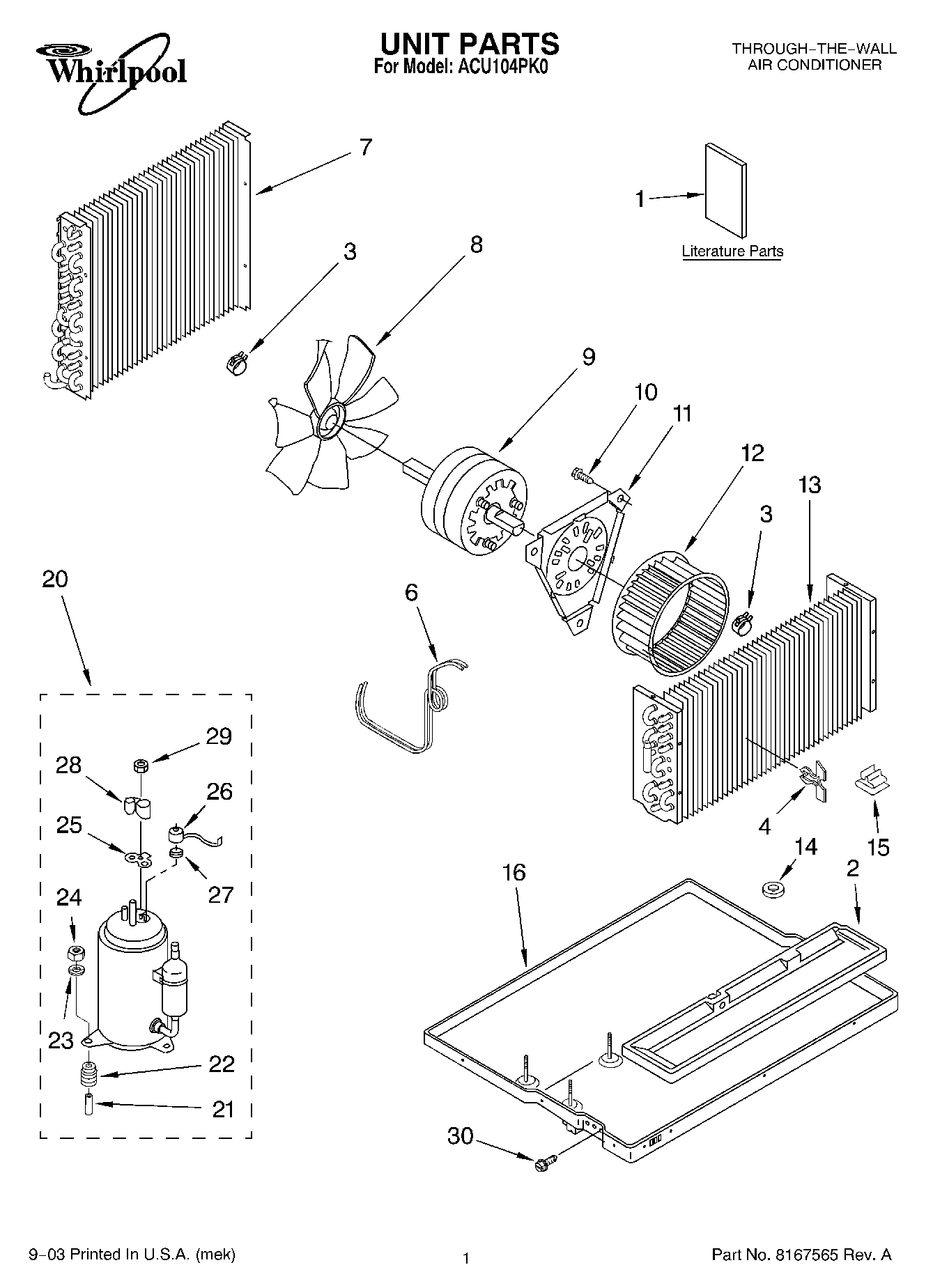 01 - UNIT PARTS