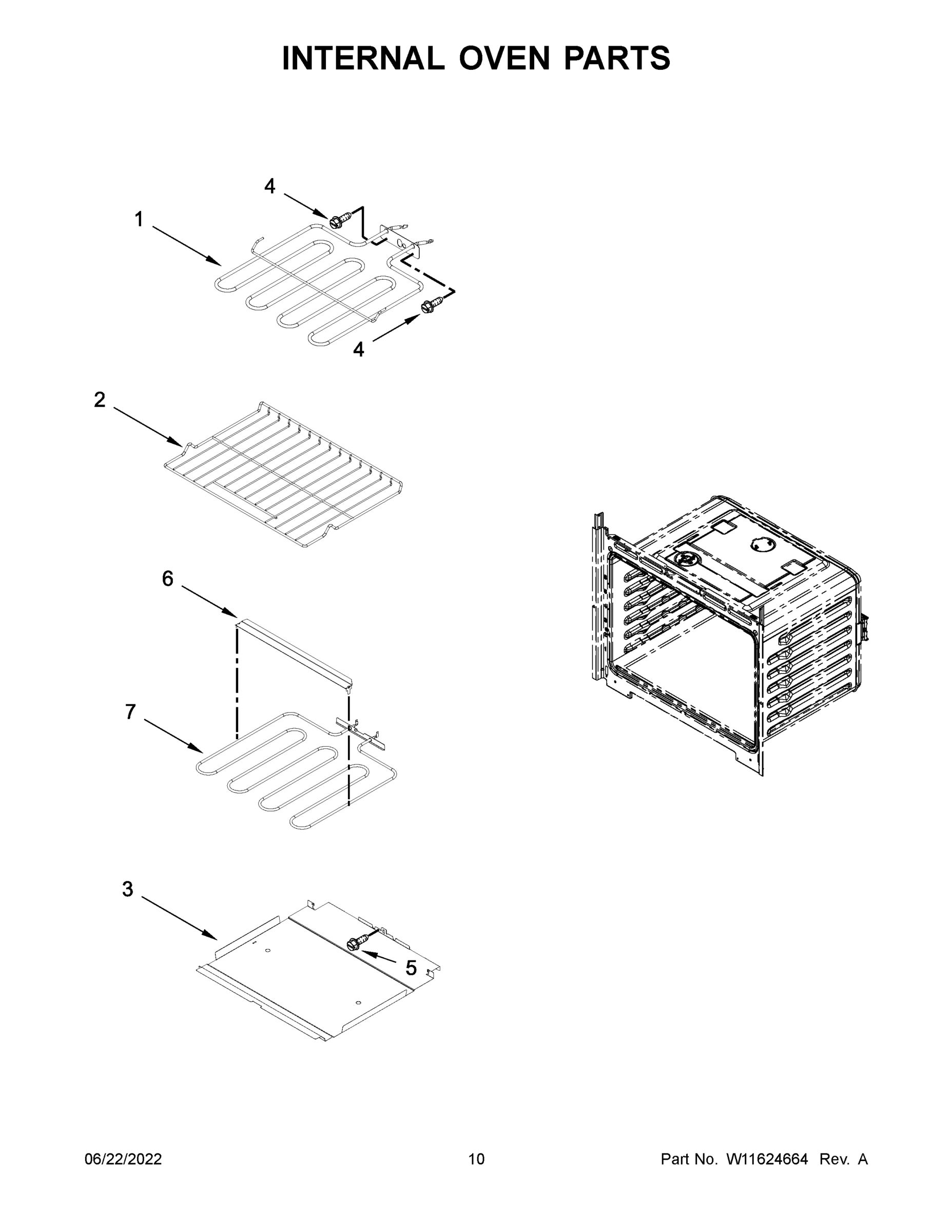 06 - INTERNAL OVEN PARTS