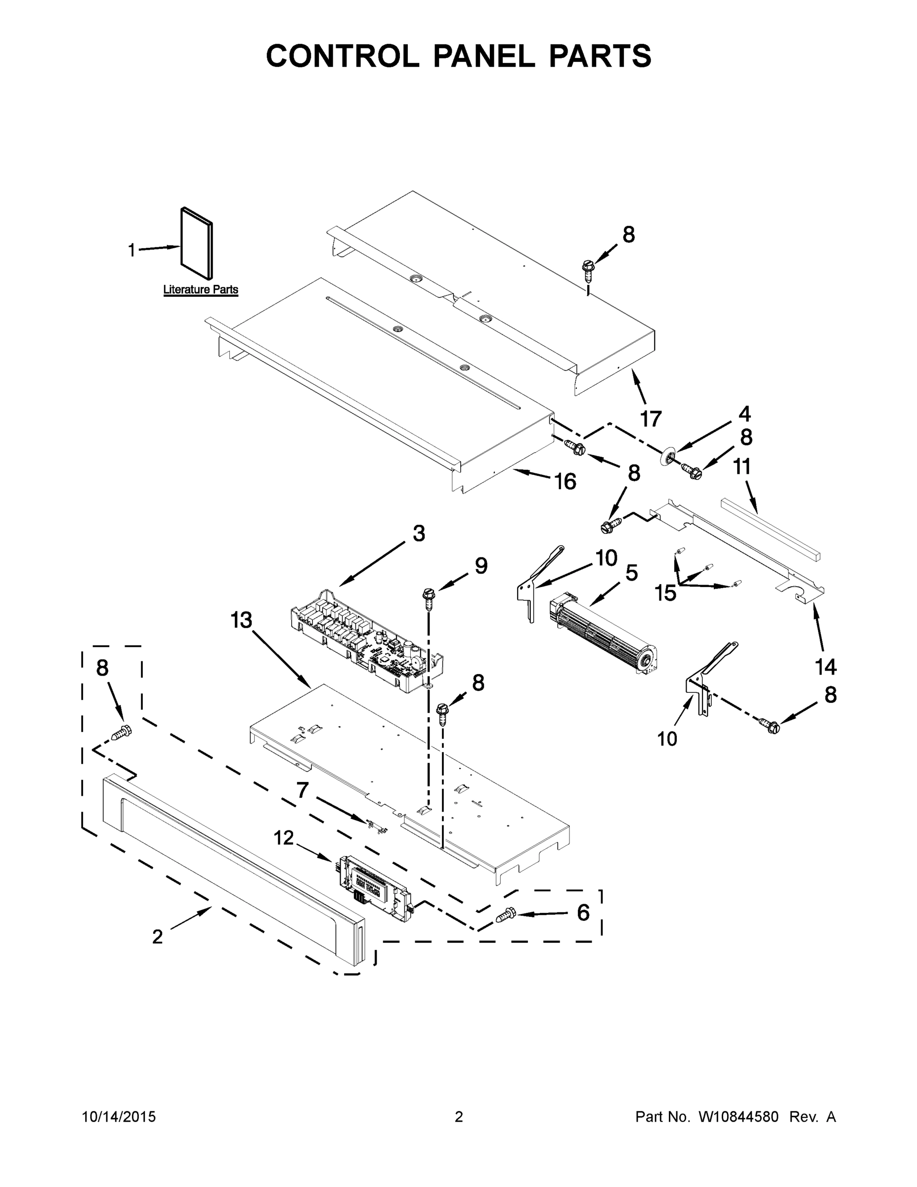 02 - CONTROL PANEL PARTS