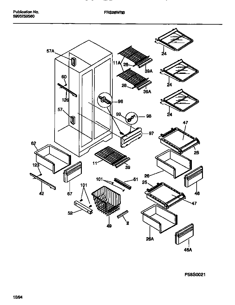05 - SHELVES, WATER TANK, 3-DOOR MULLI
