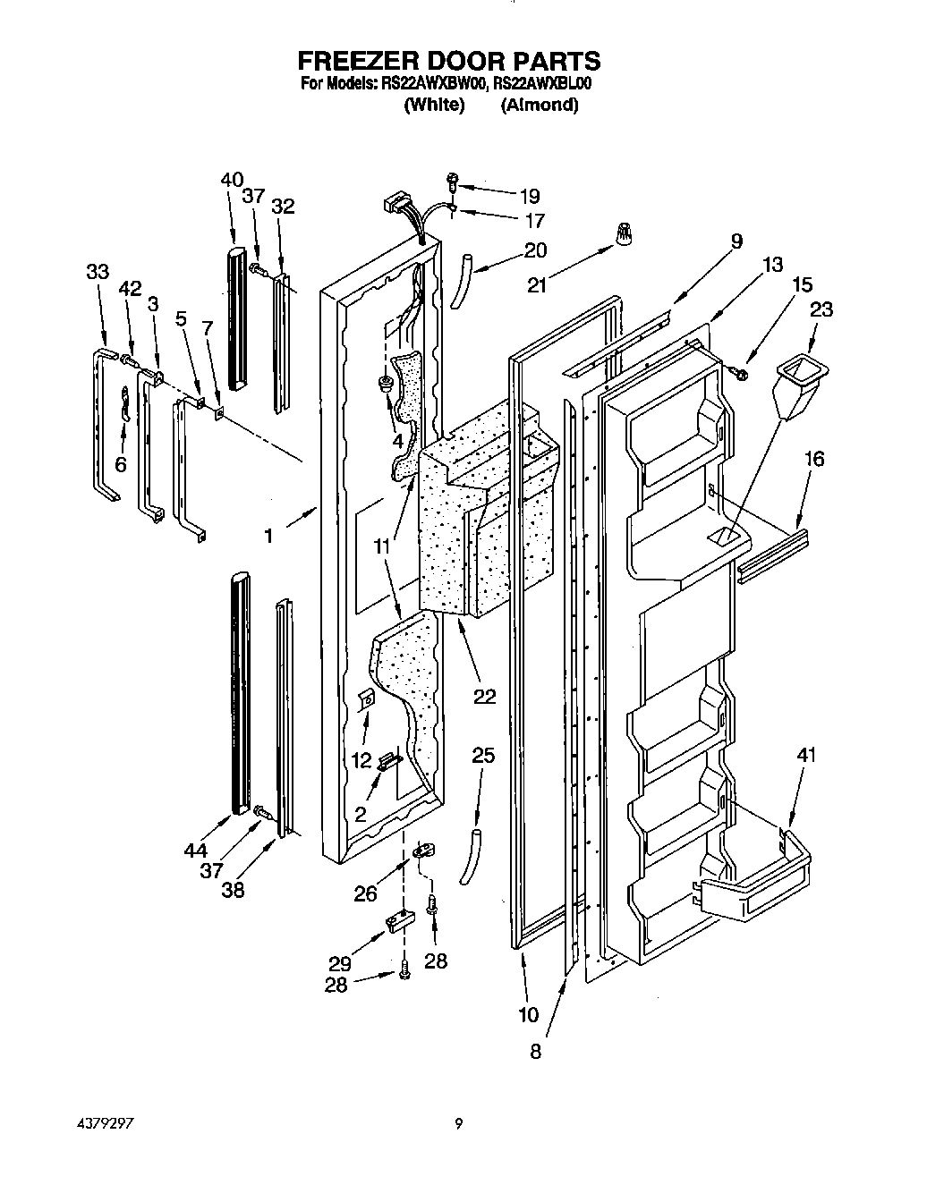 07 - FREEZER DOOR