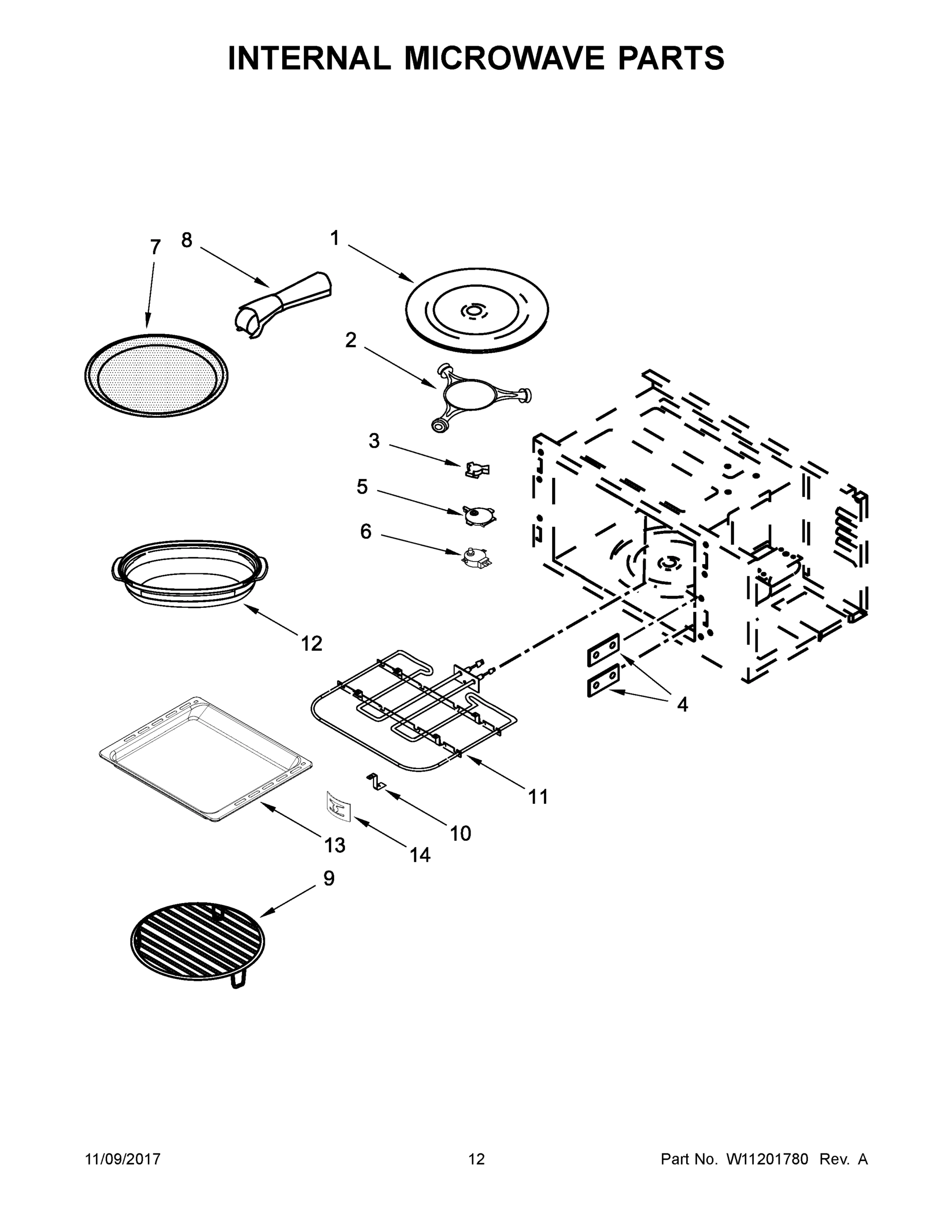 07 - INTERNAL MICROWAVE PARTS