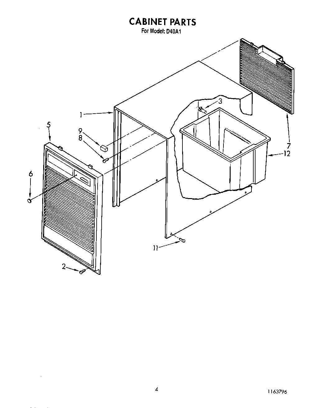04 - CABINET, LIT/OPTIONAL